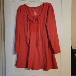 Waffle knit st John's bay shirt